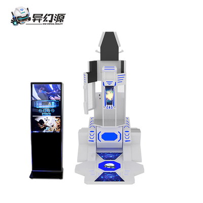 Pojedyncza rakieta do gier Virtual Reality Arcade Machine 9D 400 kg z 10 filmami