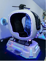 1500W Helicopter VR Simulator 9D Dostosowane logo z filmami lotniczymi