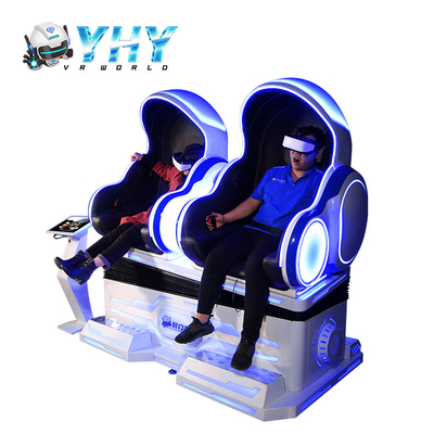 2 miejsca VR Egg Chair Na monety 3 DOF 9D Simulator Cinema