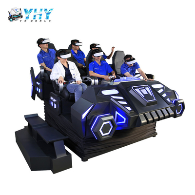 Gra wieloosobowa VR Simulator Warrior Car 9D Motion 220V z 6 miejscami