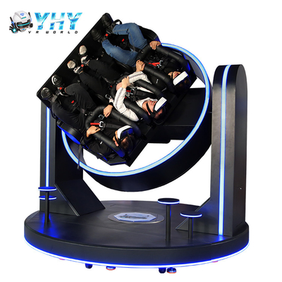 3 gracze 1080 stopni 9D VR Simulator Wirtualna rzeczywistość Roller Coaster Game Machine