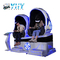 220V VR Roller Coaster Simulator Podwójne jajko VR Krzesło Gry dla parku rozrywki