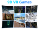 Obrót o 1080 stopni Parki tematyczne VR 10KW 3 graczy Symulator wirtualnej rzeczywistości