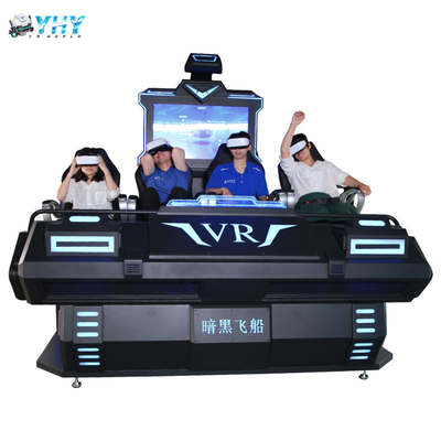 VR Family Type 9d Vr Cinema 4 miejsca Filmy Roller Coaster Full Motion Simulator