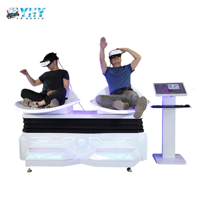Podwójne siedzenia 9d Vr Roller Coaster Gra Symulator slajdów z ekscytującym doświadczeniem