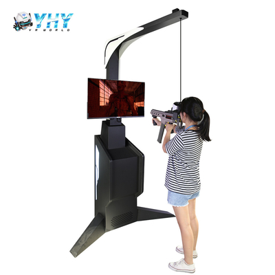 500w VR Simulator Strzelania Sprzęt Vive DP Okulary Mały Odcisk Samoobsługowy 9d Strzelanina