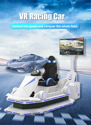 VR Car Wirtualna Rzeczywistość Wyścigi 3-DOF Dynamiczna Maszyna do Gier Symulator Jazdy Ruchu 9D Centrum Gier Zręcznościowych