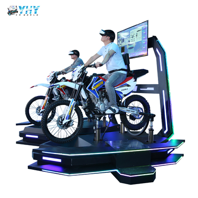 Podwójne siedzenia 9d Vr Motocykl Maszyna Ruchu Dla Areny Vr