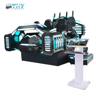 9D Wirtualna Maszyna do Gier w Rzeczywistości Wirtualnej, Symulator z 6 Miejscami, Sprzęt do Kina VR dla Centrum Handlowego i Rodzinnej Rozrywki