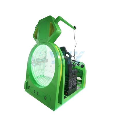 Symulator VR z podwójnym siedzeniem, z włókna szklanego, do parku sportowego i na lotnisko, odpowiedni do kina VR