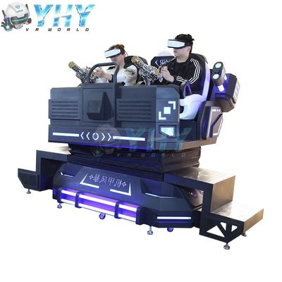 9D VR Cinema Two Seat Virtual Reality Mech Warrior Play Fun Amusement Park Equipment 