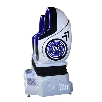 Wewnętrzna gra rozrywkowa 9D Vr Chair Cinema 2 Miejsca Wirtualne Gry Jajeczne Reality Sprzęt VR na Sprzedaż