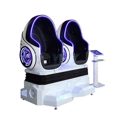 Najnowszy VR Egg Chair Outer Space Play Simulation 2 Seats Cruise Simulator 9D VR Space Cinema