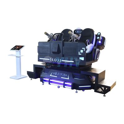 Nowy symulator wirtualnej rzeczywistości 9D Mecha Warrior 2 Seat Unikalnie ukształtowana maszyna do gier kinowych VR