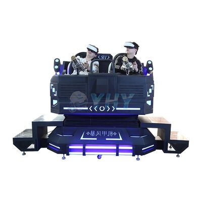 Simulacja wirtualnej rzeczywistości 9D VR Platform Experience Game Shooting Simulator z 2 graczami na sprzedaż