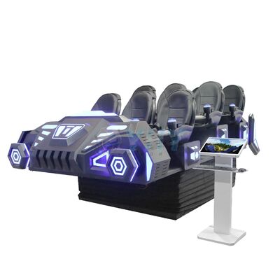 Virtual Reality 9D VR Cinema With 9 Seats Earn Money Amusement Park Ride Flight Simulator VR Theater VR Zone Machine