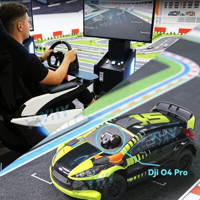 Symulator wyścigów AR Real Scene oferuje immersyjne wrażenia FPV dla rozrywki komercyjnej