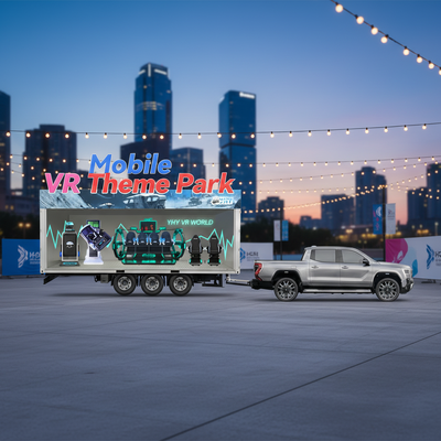 Niestandardowy kolor 9D VR Truck Cinema Niestandardowy symulator wirtualnej rzeczywistości Mobile Game Zone