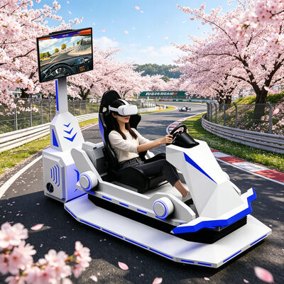 Dynamiczny symulator samochodu wyścigowego F1 VR 3 DOF Sprzęt ruchowy dla parku rozrywki