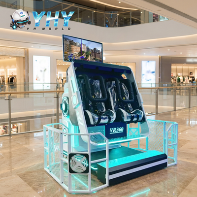 Projekt maszyny do gier VR 360 stopni Inwestycja w rozrywkę VR Elegancki, nowoczesny wygląd dla VR Arcade Center