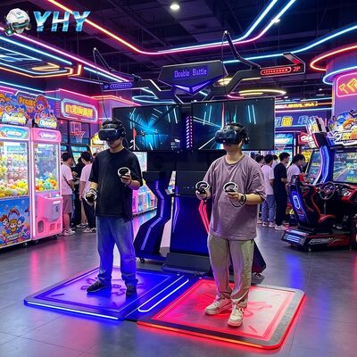 2 gracze FPS VR Kat Walker Arcade Treadmill Machine 9D VR Simulator Platformy spacerowej