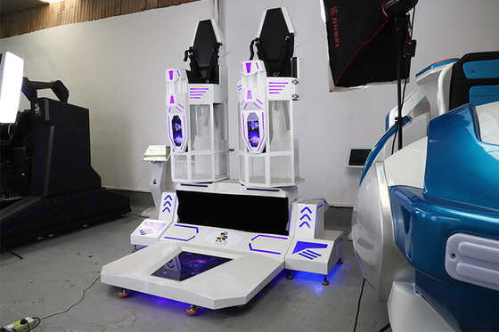 Double Rocket VR Roller Coaster Simulator 7500W Parki wirtualnej rzeczywistości