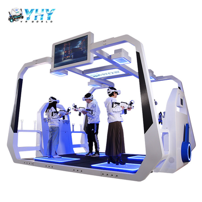4 graczy Gun VR Shooting Simulator 110V Dostosowane logo dla dorosłych