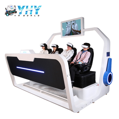 400kgs Load Game VR Simulator 9d Cinema Chair 4 miejsca do parku rozrywki
