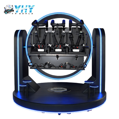 3 miejsca Roller Coaster VR 360 Simulator 9D Virtual Reality Game Machine