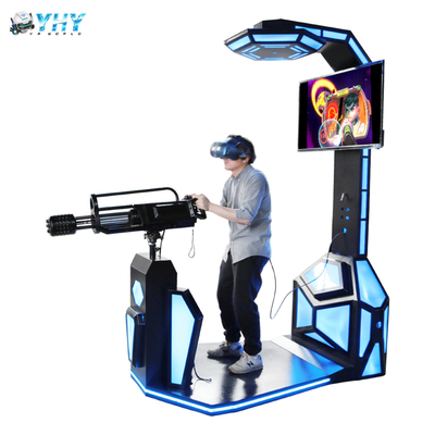 150 kg Nowa interaktywna strzelanka VR Theme Parks 9d Gatling Fighting Game Machine