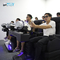 8 miejsc 9D kino VR z okularami ekranu projekcyjnego 5 gier 7D VR jaja krzesła