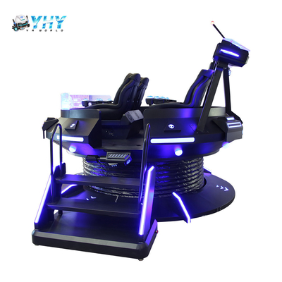 Czarne VR UFO z 200 gier 360 stopni symulator strzelania