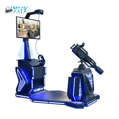 Chiński producent 9D strzelanie VR Gatling automat do gier zręcznościowych w pomieszczeniach Stojąca strzelanka w parku rozrywki