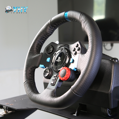 Park Rozrywki 9D VR Indoor Symulator Samochodu Wyścigowego F1 z 3 Ekranami