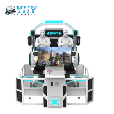 YHY MINI VR UFO Maszyna do gier obracana o 360 stopni, podwójne siedzenia, kino z funkcją obrotu