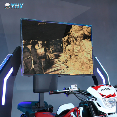 Sprzęt wirtualnej rzeczywistości Game Center VR Symulator wyścigów ruchowych Moto Double VR Motocykl