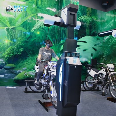 Jednostopowe rozwiązanie wirtualnego symulatora rzeczywistości 6-miejsca 9D Vr motocykla Ride Machine