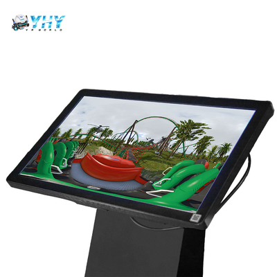 Symulator VR 9D Obrotowa maszyna 720 stopni Wirtualna rzeczywistość Roller Coaster Automat do gier z panelem sterowania All-in-one