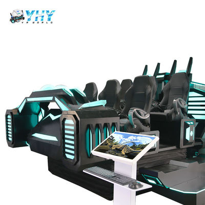 9D Kino VR 6-osobowa maszyna do gier z filmami VR, wirtualna rzeczywistość, sprzęt do gier wieloosobowych