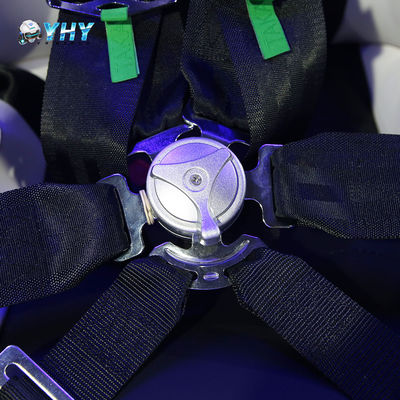 VR 360 stopni obracający się sprzęt 1 siedziba symulacja All-in-one wirtualna rzeczywistość lot kolejka górska w centrum handlowym