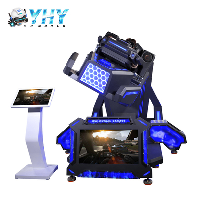 VR 360 Roller Coaster VR Flight Simulator Racing Single Chair Shooting Game Machine Virtual Reality wyposażenie parku rozrywki