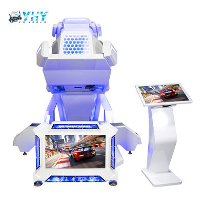 YHY 9D VR Simulator 360 Degree Rotation Virtual Reality Flight Roller Coaster Driving Simulator with Multiplayer Games