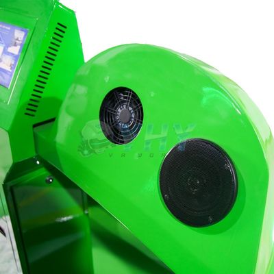 Symulator VR z podwójnym siedzeniem, z włókna szklanego, do parku sportowego i na lotnisko, odpowiedni do kina VR