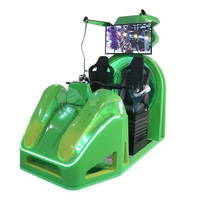 Komercyjny 2-osobowy krzesło do kina VR Simulator Wirtualnej Rzeczywistości dla wnętrznych parków przygodowych