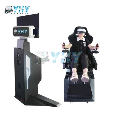 Hot Sale 9D Virtual Reality VR 360 Motion Simulator Single Rotating Chair Game Machine for VR Theme Park