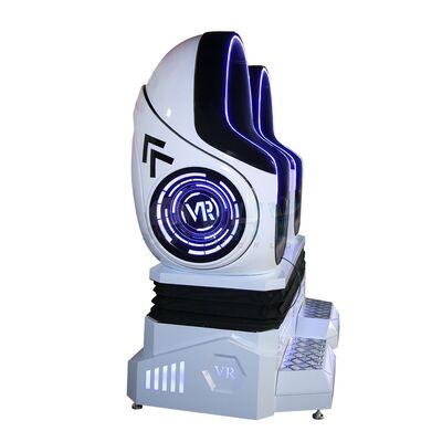 Łatwe Uruchomienie VR 9d Jajo VR Kino Wirtualna Rzeczywistość Krzesło jajowe 2 miejsca VR Krzesło symulator ruchu