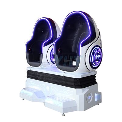 Wysokiej jakości podwójny gracz Simulator kolejki górskiej 9d Jajo 9d VR Kino Zarabiaj pieniądze