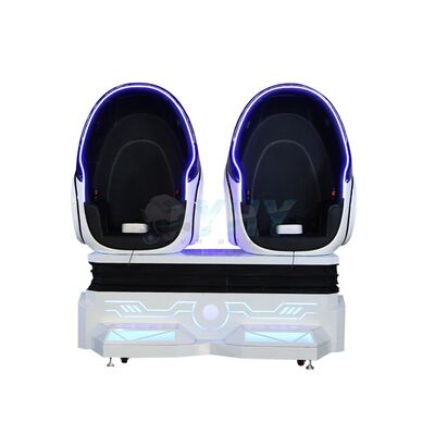 Najnowszy VR Egg Chair Outer Space Play Simulation 2 Seats Cruise Simulator 9D VR Space Cinema