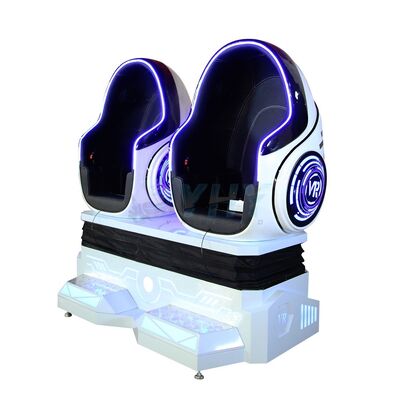 Najnowszy VR Egg Chair Outer Space Play Simulation 2 Seats Cruise Simulator 9D VR Space Cinema