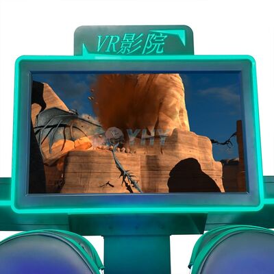 Wnętrzny park rozrywki 4 miejsca 9D VR Cinema Simulator 5D 7D 9D Cinema Virtual Reality Game Machine